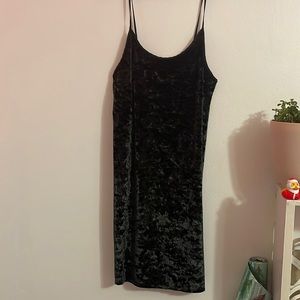 Victoria’s secret. Black, velvet dress